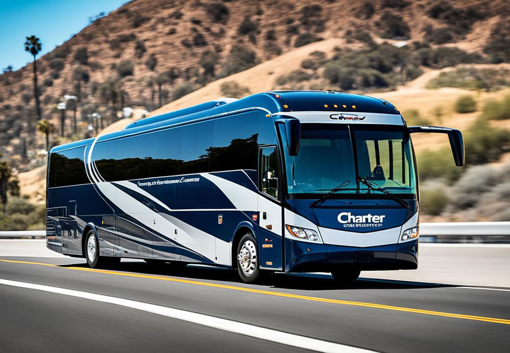 Luxury Charter Bus Rental in San Diego